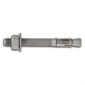DeWALT® Power-Stud® Powers® 7724HD5-PWR Expansion Wedge Anchor, 1/2 in dia, 5-1/2 in OAL, 3-3/4 in L Thread, Carbon Steel