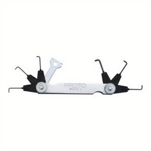 Proto® J000J High Energy Spark Plug Gap Gauge Set, 7 pc, 3/4 x 3/32 in Blade, Carbon Steel, Black