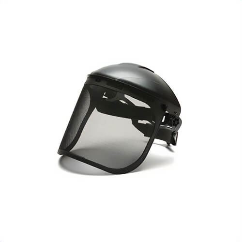 Pyramex® S1060 Face Shield, 8 in H x 15-1/2 in W, Black