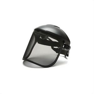 Pyramex® S1060 Face Shield, 8 in H x 15-1/2 in W, Black