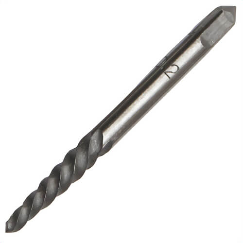 Qualtech DEWEZ2 Screw Extractor, #2 Extractor, 7/64 in Drill, For Screw Size: Up to 1/4 in, 2-3/8 in OAL