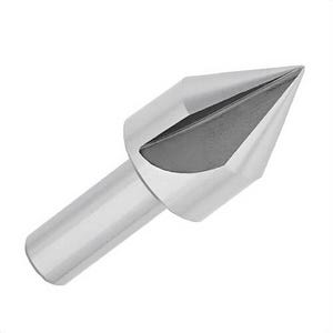 Qualtech DEWSFC1-90 Countersink, 1/2 in dia Shank, 1 Flutes, 90°  Included, 1 in dia Min Cutting, HSS