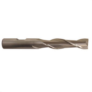 Qualtech DWCT346A Center Cutting Single End Square End Mill, 1-1/16 in dia Cutter, 2 in Length of Cut, 2 Flutes, 3/4 in dia Shank