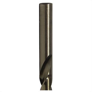 Qualtech DWDCO25/64 Economy Heavy Duty Jobber Length Drill Bit, 25/64 in Drill - Fraction, 0.3906 in Drill - Decimal Inch, 135°  Point, Cobalt, Gold