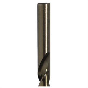 Qualtech DWDCO3/16 Economy Heavy Duty Jobber Length Drill Bit, 3/16 in Drill - Fraction, 0.1875 in Drill - Decimal Inch, 135°  Point, Cobalt, Gold