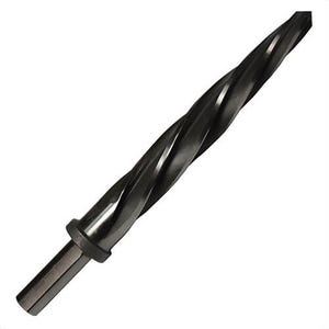Qualtech DWRRBSS11/16 Bridge Reamer, Imperial, 11/16 in dia x 6-3/8 in L, 1/2 in dia Round Shank, Straight Flute