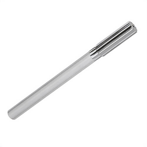 Qualtech DWRRSP11/16 Chucking Reamer, 11/16 in dia x 9 in OAL, Round Shank, Spiral Flute