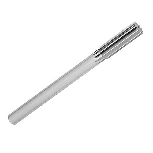 Qualtech DWRRSP29/64 Chucking Reamer, 29/64 in dia x 7 in OAL, Round Shank, Spiral Flute