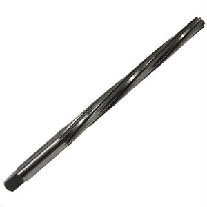 Qualtech DWRRTPS2/0 Taper Pin Reamer, #2/0 Taper Pin, 0.1137 in dia Small End, Spiral Flute, Round Shank