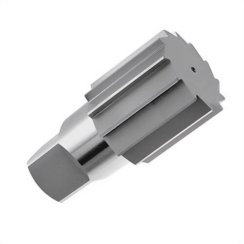 Qualtech DWRTPR1-1/2 Taper Pipe Reamer, 1-1/2 in, 4-1/4 in OAL, Round Shank, Straight Flute