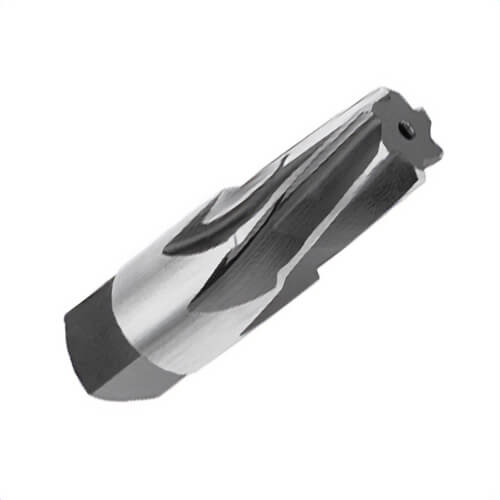 Qualtech DWRTPRS1/8 Taper Pipe Reamer, 1/8 in, 2-1/8 in OAL, Round Shank, Spiral Flute