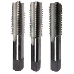 Qualtech DWTS5X.8 Hand Tap Set, Right Hand Cutting, Bottoming/Plug/Taper Chamfer