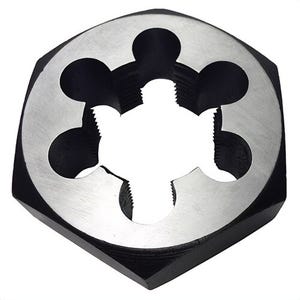 Qualtech DWTSMH36X1.5 Special Hex Die, M36x1.5 Thread, Carbon Steel