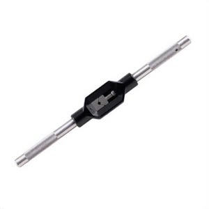 Qualtech DWTTW8 Adjustable Tap Wrench, 3/4 to 1-5/8 in Tap, Carbon Steel, 40 in L, Bright