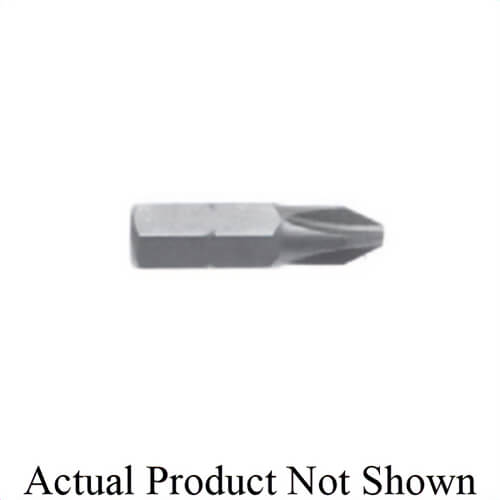 Qualtool 250PB2-2 Standard Insert Bit, #2 Phillips® Point, 2 in OAL