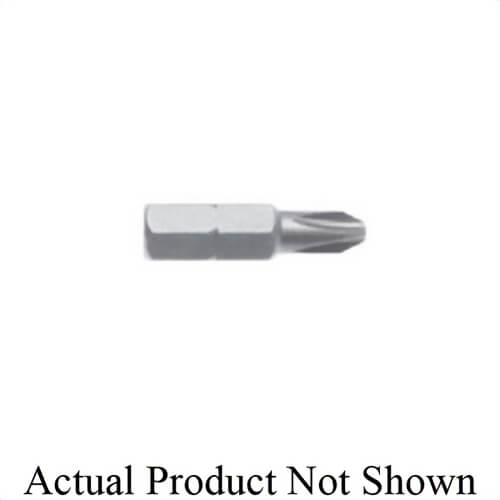 Qualtool 250PBR1 Reduced Insert Bit, #1 Phillips® Point, 1 in OAL