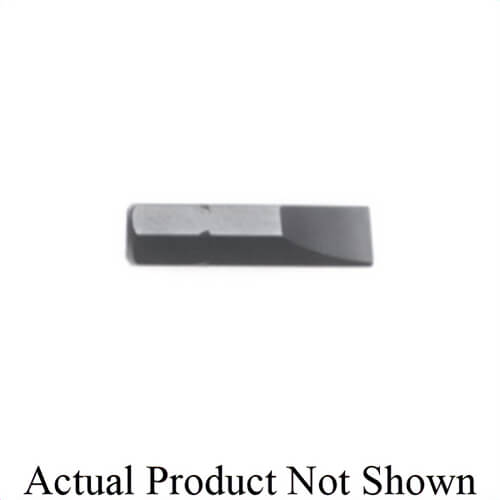 Qualtool 250SS8 Short Insert Bit, #8 Slotted Point, 1 in OAL