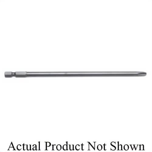 Qualtool 36-2P Power Bit, #2 Phillips® Point, 6 in OAL