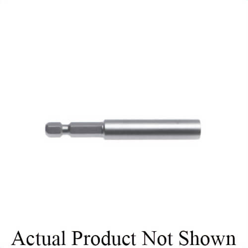 Qualtool MBHR1/4-6 Magnetic Bit Holder with Ring Retainer, SS, 1/4 in Hex