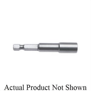 Qualtool MSHL 7/16 Long Magnetic Power Drive Nut Setter, Steel, 1/4 in Hex