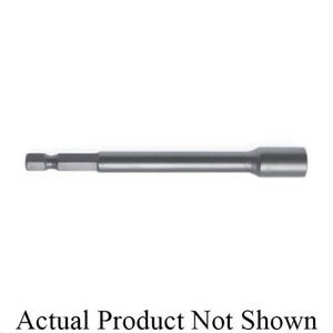 Qualtool MSHL 5/16-6 Extra Long Magnetic Power Drive Nut Setter, Steel, 1/4 in Hex