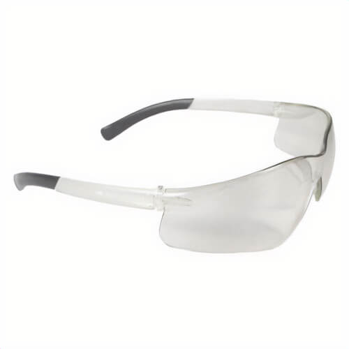Radians® AT1-10 Rad-Atac™ Lightweight Safety Eyewear, Hard Coat/Impact-Resistant, Clear Lens, Half Framed Frame, Clear