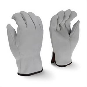 Radians® RWG4025XL Split General Purpose Gloves, Drivers, Straight Thumb Style, Extra-Large, Cowhide Leather Palm