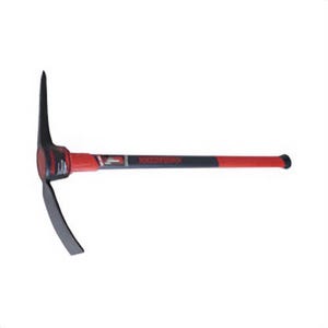 Razor-Back® 4115000 Pick Mattock, 2.5 lb Forged Steel Head, 34.26 in OAL, Fiberglass Handle