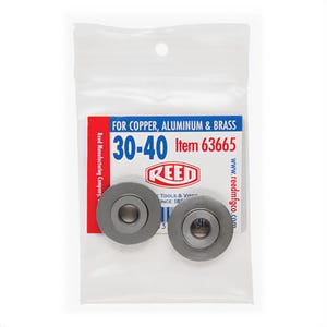 Reed 2PK-30-40 Replacement Cutter Wheel, Use With Quick Releaseâ„¢ TC Metal Tubing Cutter, 1/4 in Blade Exposure