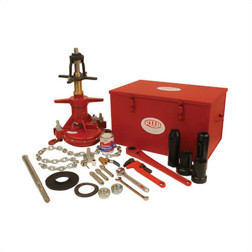 Reed CDTM2100110 Combination Drilling/Tapping Machine Kit, 4 to 48 in Pipe, 3/4 to 2 in, 3/4 to 1 in Tap apacity