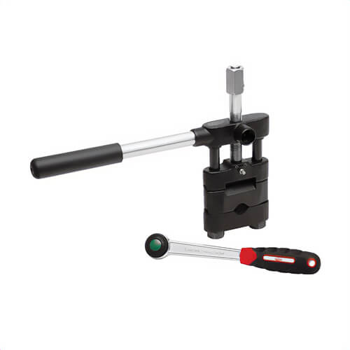 Reed CSO1R Copper Shut-Off Tool, 3/4 to 1 in Capacity, 12-1/4 in Length, Steel, Black