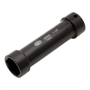 Reed EDS20 Extended Socket, Square Drive, 1/2 in Drive, Impact Socket, 1-1/4 in Hex Socket, 6 in OAL, Steel, Zinc Phosphate