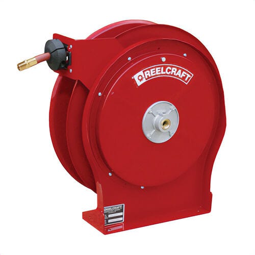 Reelcraft® A5850 OLP 5005 Low Pressure Premium Duty Hose Reel with Hose, 1/2 in ID x 3/4 in OD x 50 ft L Hose, 300 psi Pressure