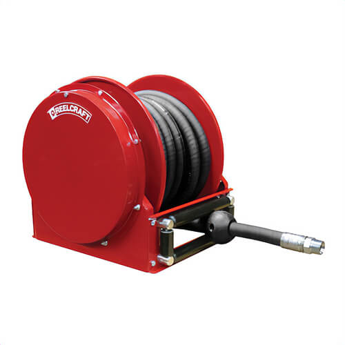 Reelcraft® FSD14050 OLP FSD Hose Reel, 1 in ID x 1-1/2 in OD x 50 ft L Hose, 250 psi Pressure, Domestic