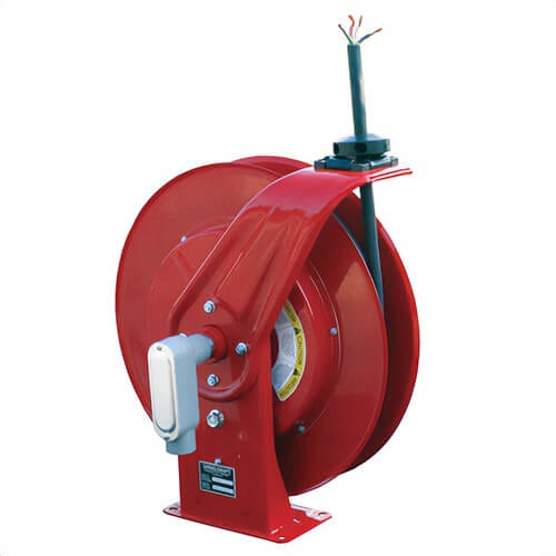 Reelcraft® L 7050 104 x L 7000 Power Cord Reel with SEOOW Cord, 600 VAC, 20 A, 50 ft L Cord, 10 AWG Conductor