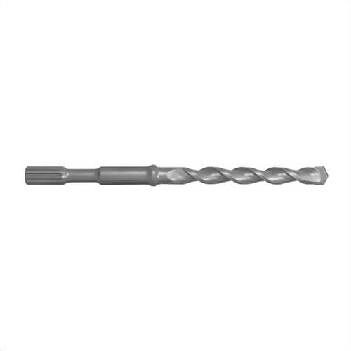 Relton 202-20-22 Single Cutter Hammer Bit, 1-1/4 in Drill Bit, Spline Shank, 16 in D Cutting, Carbide Cutting Edge, 22 in OAL