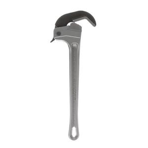 Ridgid® 12698 RapidGrip® Wrench, 3 in, Spring Loaded Jaw, Alloy Steel Jaw, I-Beam Handle, 18 in L Handle, Aluminum Handle