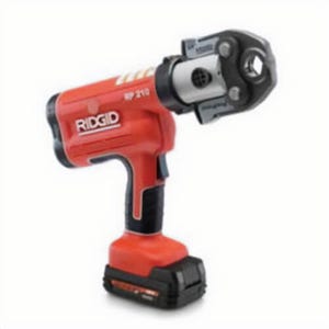 Ridgid® 31038 Battery Press Tool Kit, for use with: Model RP 210-B Press Tool