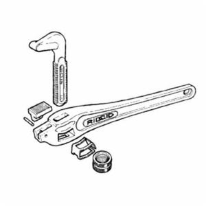 Ridgid® 32515 Flat Spring, for Use with 89445 and 31130 Offset Pipe Wrench, Alloy Steel Handle