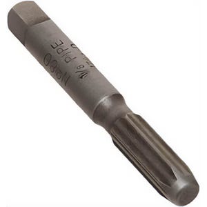 Ridgid® 35595 Model 80 Pipe Extractor, 1/8 in Nominal, 2.2 in OAL, SCH 40/STD, 1/4 in Drill