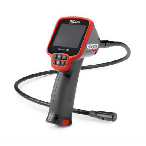 Ridgid® 36848 Micro CA-150 Inspection Camera, Power Source Battery, RCA Cable