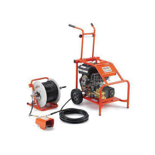 Ridgid® 37413 Water Jetter Machine KJ-3100, 16 hp, 20 to 10 in Drain