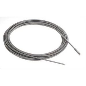 Ridgid® 37847 Inner Core Cable, 3/8 in dia x 75 ft L, for Use with Drum Machine, Drain Line, Steel, Male Coupling Connection, 1 pc