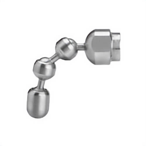 Ridgid® 38703 Drop Head Nozzle H-104, for Use with Model KJ-3100 3/16 in Water Jetter Hose, 1/8 in FNPT