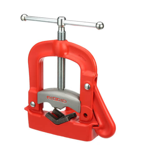 Ridgid® 40110 Model 27A Bench Yoke Vise, Hardened Alloy Steel Jaw