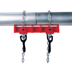 Ridgid® 40220 Straight Welding Vise 461, 1/2 in Thru 8 in Capacity
