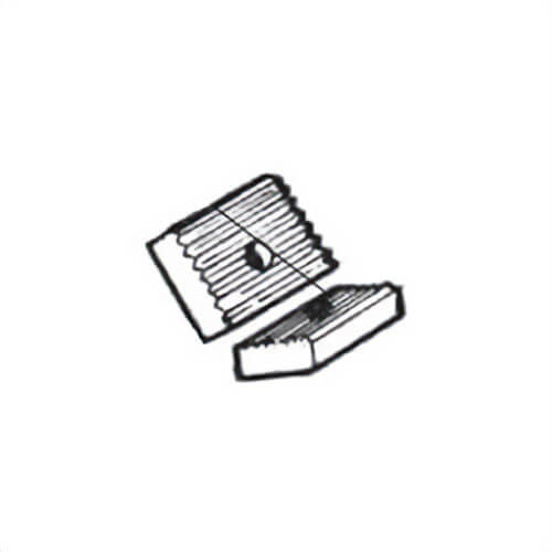 Ridgid® 40460 Lower Jaw, for Use with Model 23 Bench Yoke Vise