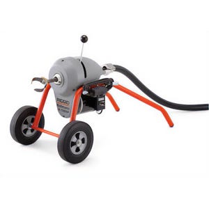 Ridgid® 43507 Sectional Drain Cleaning Machine K-1500SP, 2 to 4 in Drain Line, 175 ft Max Run, 1 hp, 115 VAC