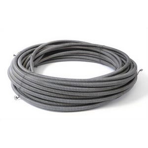 Ridgid® 43647 Inner Core Cable C-24, 5/8 in dia x 100 ft L, Steel, for Use with Model K-750 Drum Machine, 3 to 6 in Drain Line