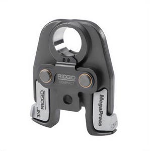 Ridgid® 48438 MegaPress® Compact Jaw, for Use with Model RP 240, 241, 200-B, 210-B, 100-B Press Tool, 3/4 in
